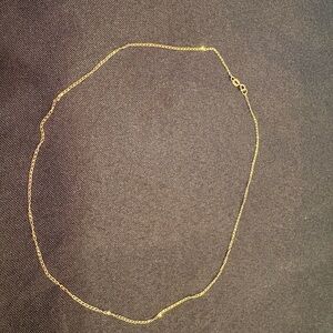Gold Dainty Chain Necklace Minimalist Jewelry